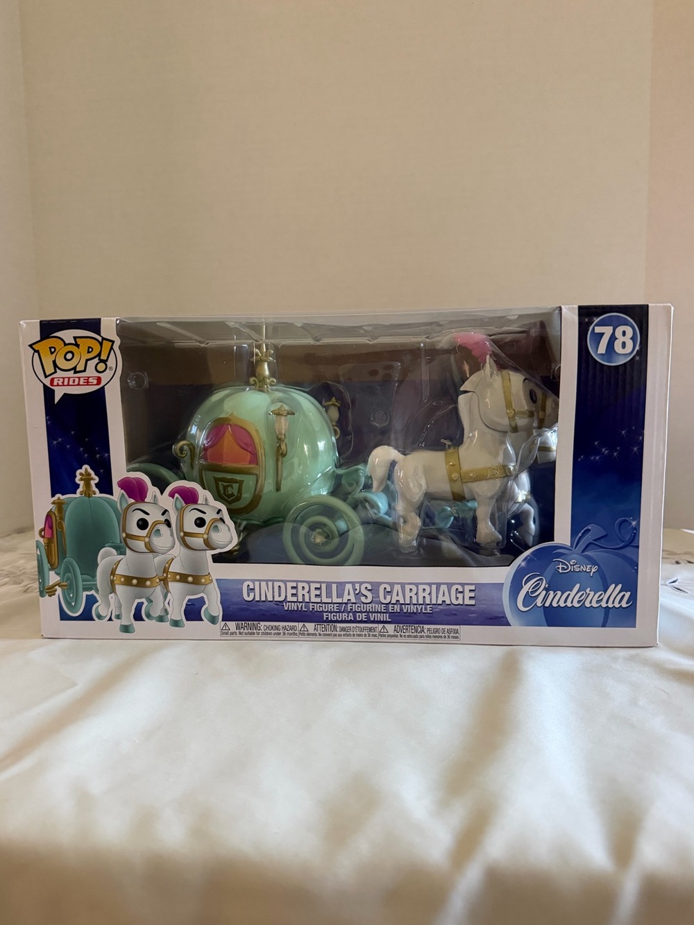 Funko Pop! Rides Cinderella’s Carriage NIB